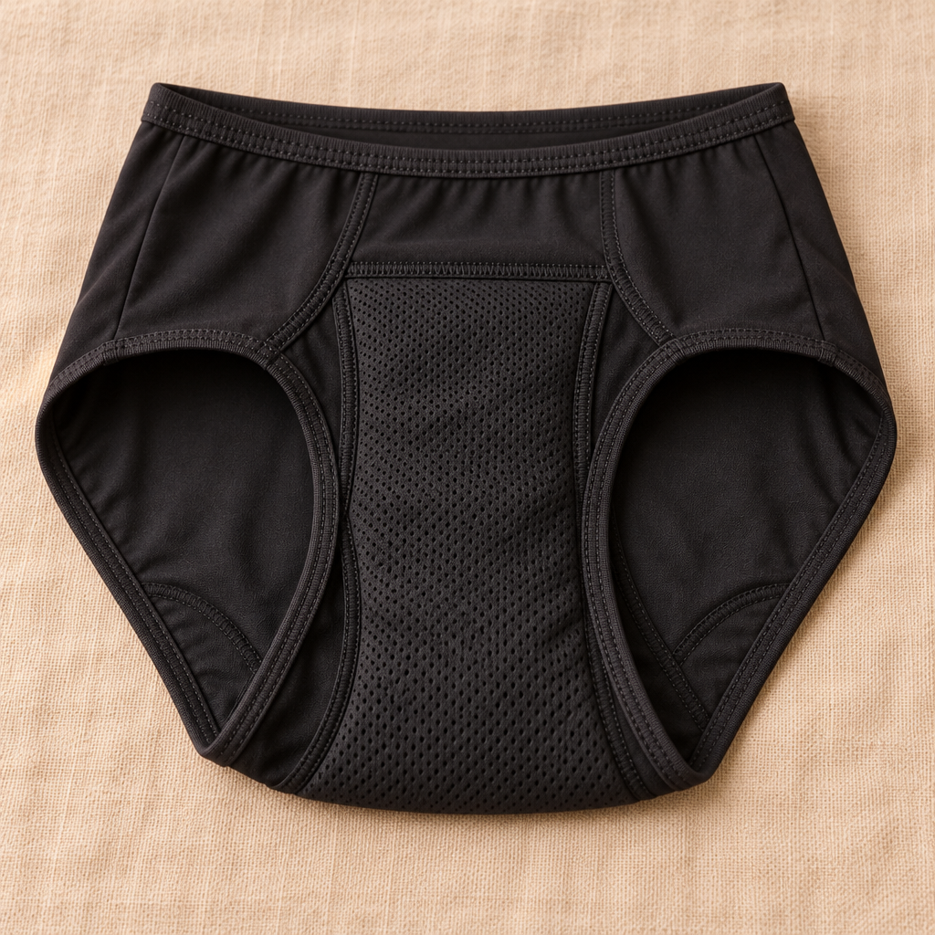 Comfy Elle briefs showing the breathable gusset